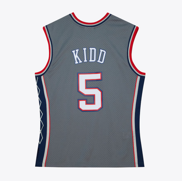 גופיית רטרו אפורה ג'ייסון קיד ניו ג'רזי נטס 2004–05 | HOOPERS