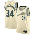 גופיית NBA יאניס מילווקי באקס – Cream City Edition 2025/26 | HOOPERS
