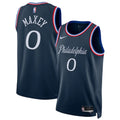 גופיית NBA טייריס מקסי פילדלפיה 76ers – Navy City Edition 2025/26 | HOOPERS