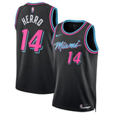 גופיית NBA טיילר הירו מיאמי היט – Black City Edition 2025/26