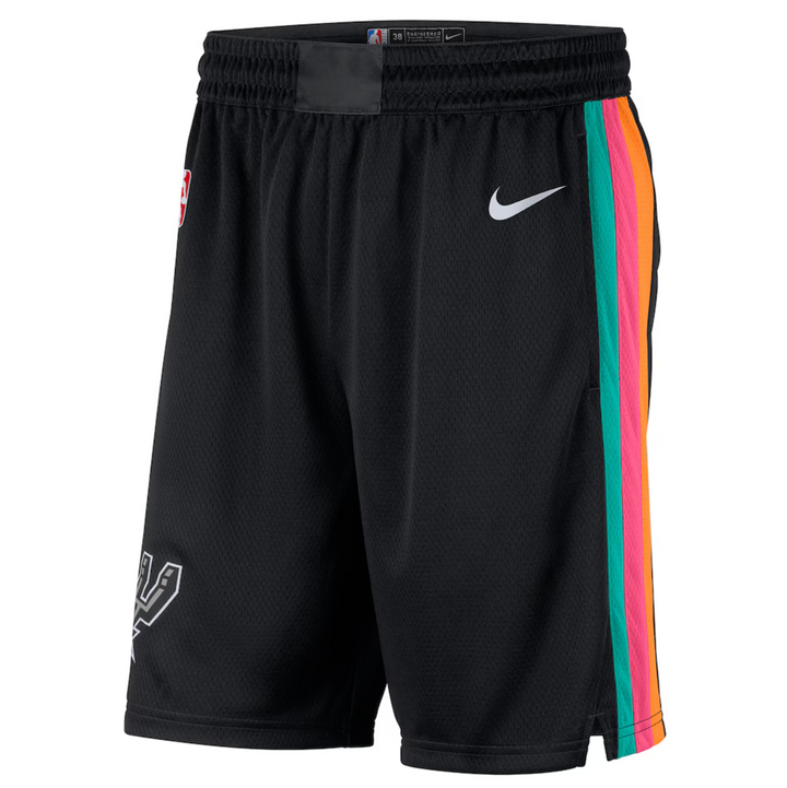 מכנסי NBA סן אנטוניו ספרס – CITY EDITION שחור 2025/26 | HOOPERS