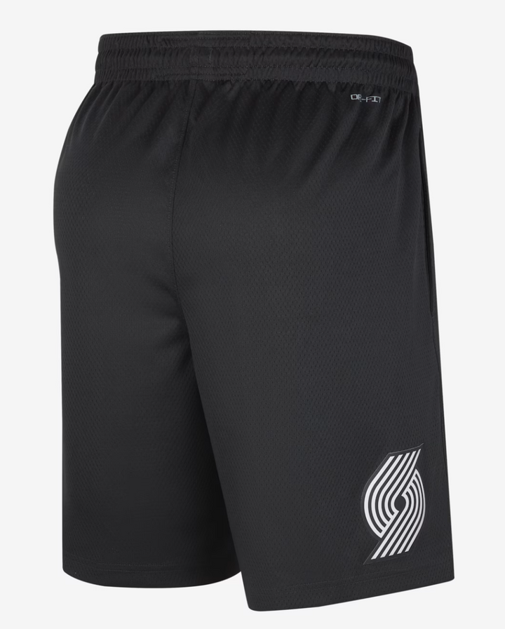 מכנסי NBA פורטלנד טרייל בלייזרס – CITY EDITION שחור/טורקיז 2025/26 | HOOPERS