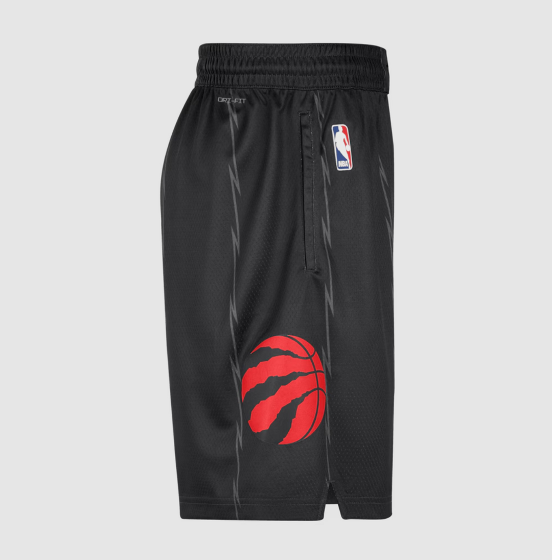 מכנסי NBA טורונטו ראפטורס – CITY EDITION שחור 2025/26 | HOOPERS