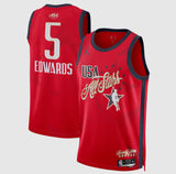 גופיית NBA אנתוני אדוארדס אולסטאר – Red All-Star 2026