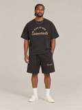 חולצת Fear of God Essentials – Big Script שחור דהוי | HOOPERS