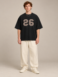 חולצת Fear of God Essentials – 26 FG שחור מכובס | HOOPERS