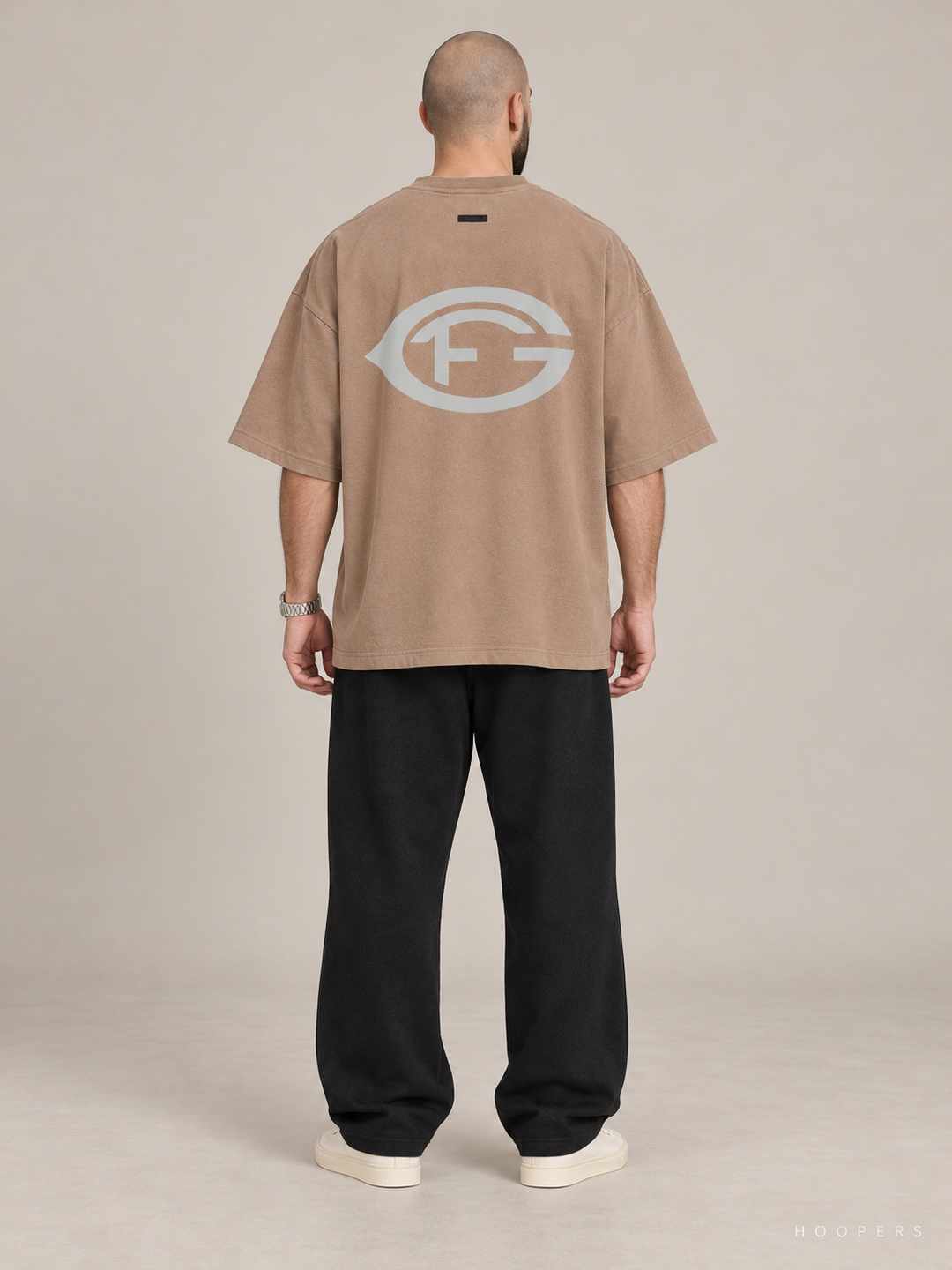 חולצת Fear of God Essentials – F OF G חימר – גב