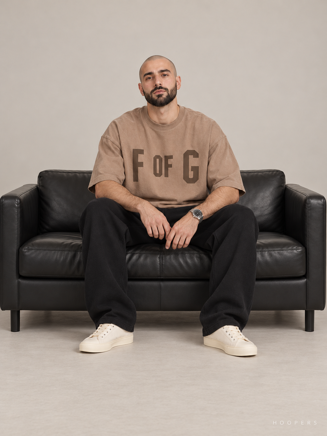 חולצת Fear of God Essentials – F OF G חימר – סטודיו