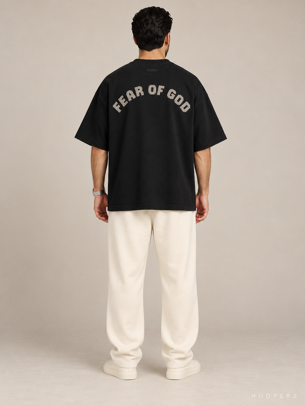 חולצת Fear of God Essentials – Baseball שחור – גב