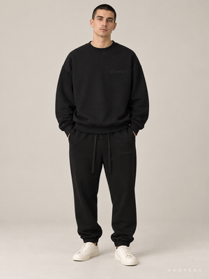 סווטשירט Fear of God Essentials – Script שחור