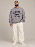 סווטשירט Fear of God Essentials – Arch Logo אפור | HOOPERS