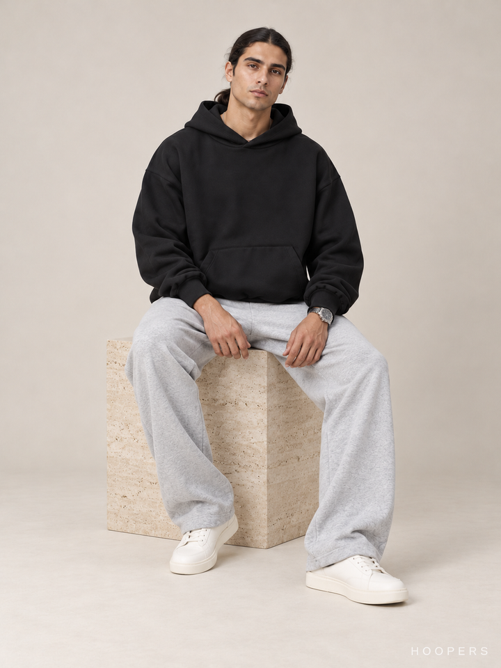 קפוצ'ון Fear of God Essentials – Plain שחור – סטודיו