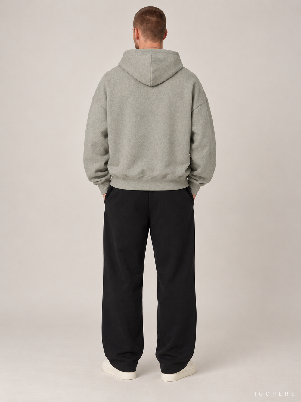 קפוצ'ון Fear of God Essentials – Band מרווה מלאנז' – גב