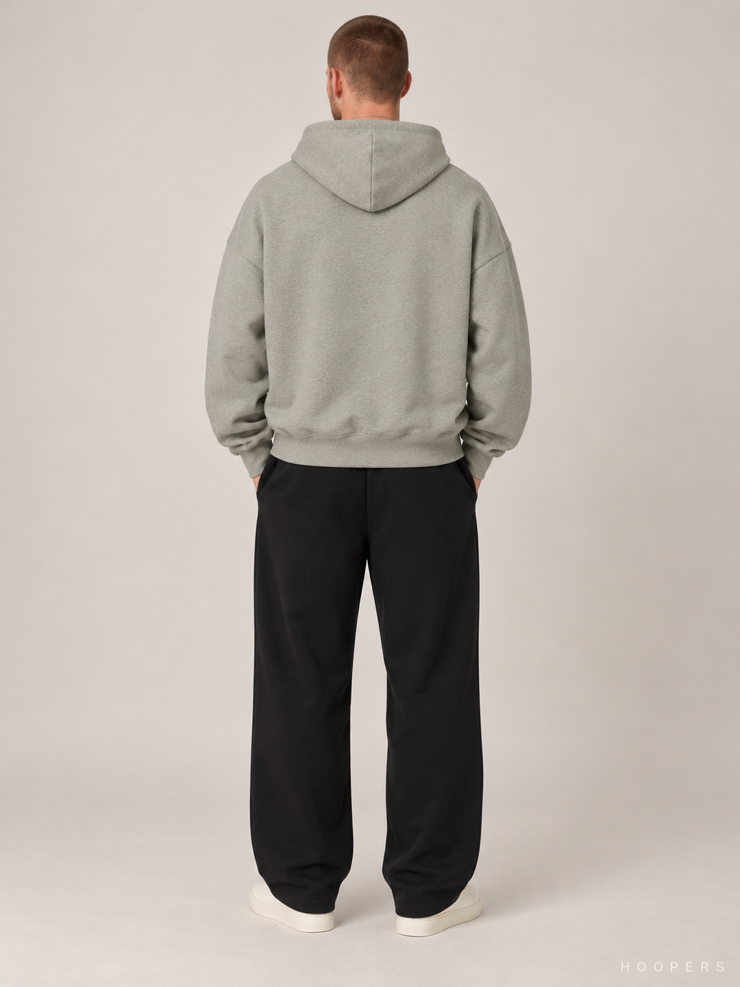 קפוצ'ון Fear of God Essentials – Band מרווה מלאנז' – גב