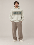 קפוצ'ון Fear of God Essentials – Band מנטה-אפור מלאנז' | HOOPERS