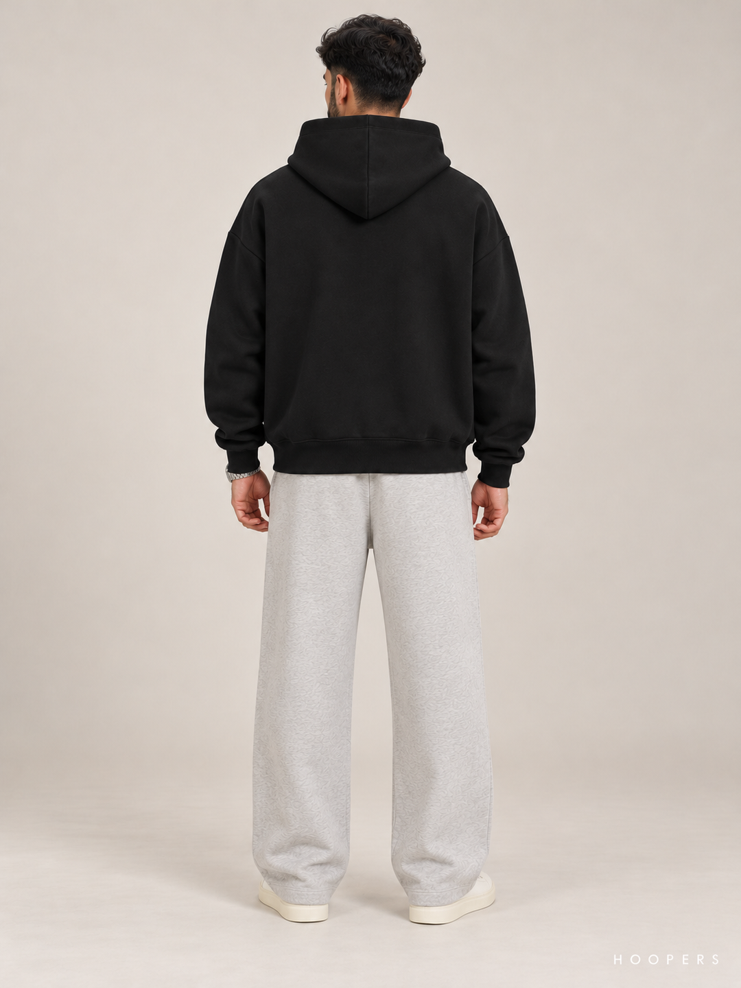 קפוצ'ון רוכסן Fear of God Essentials – Zip שחור – גב