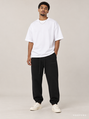 מכנס טרנינג Fear of God Essentials – Script Jogger שחור | HOOPERS