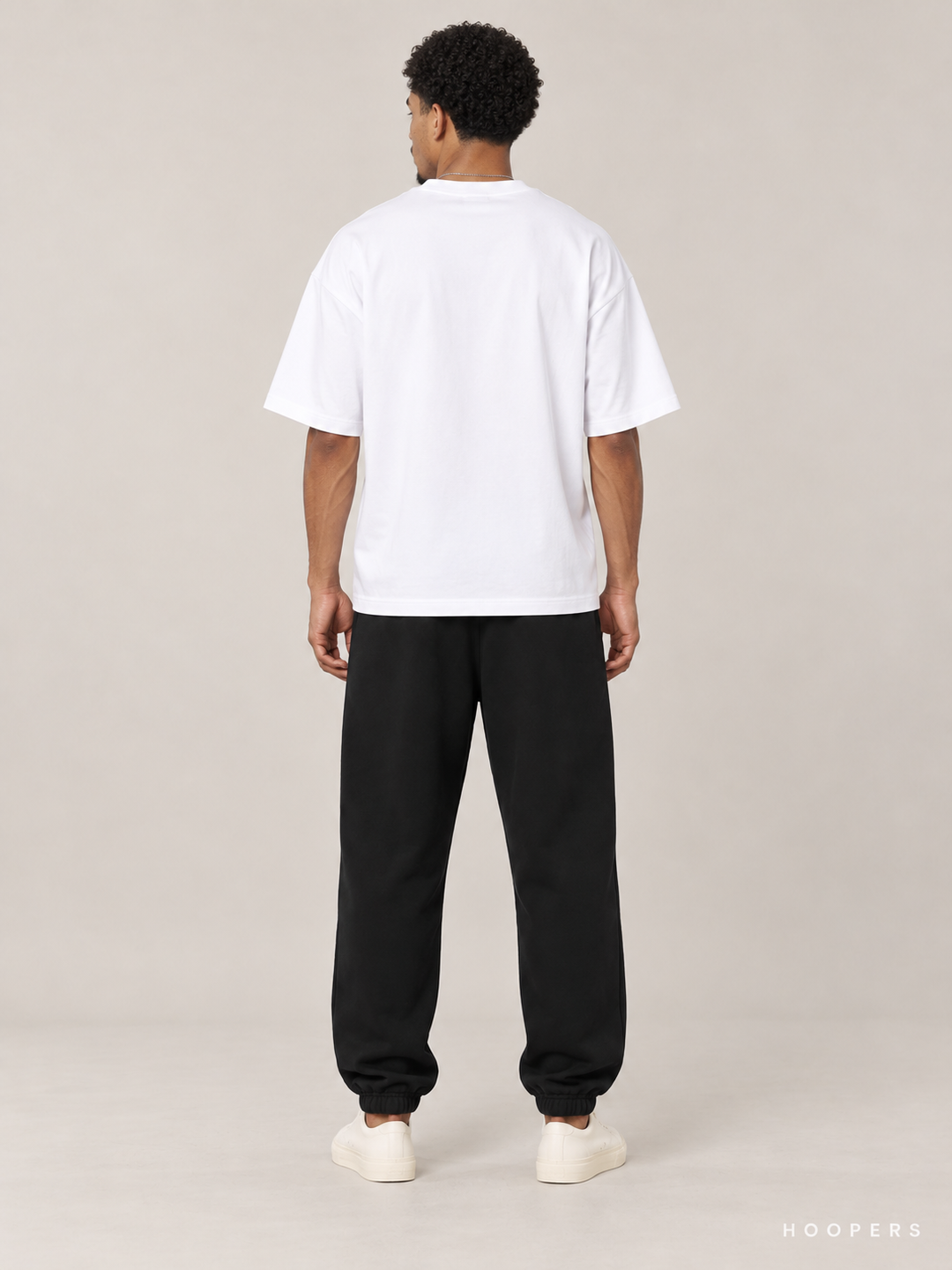 מכנס טרנינג Fear of God Essentials – Script Jogger שחור – גב