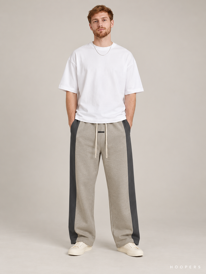 מכנס טרנינג Fear of God Essentials – Side Panel טאופ – חזית