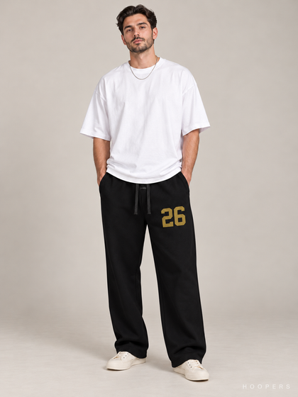 מכנס טרנינג Fear of God Essentials – 26 שחור | HOOPERS