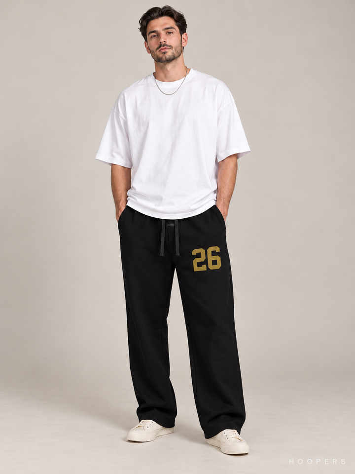 מכנס טרנינג Fear of God Essentials – 26 שחור – חזית