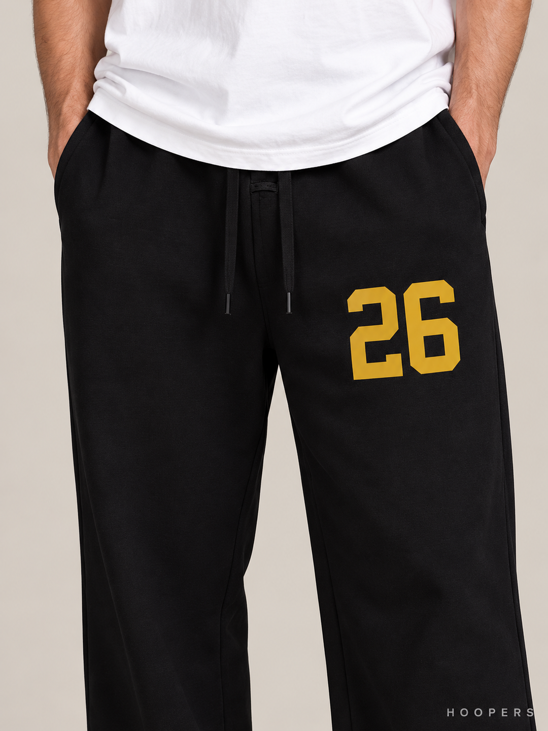 מכנס טרנינג Fear of God Essentials – 26 שחור – תקריב