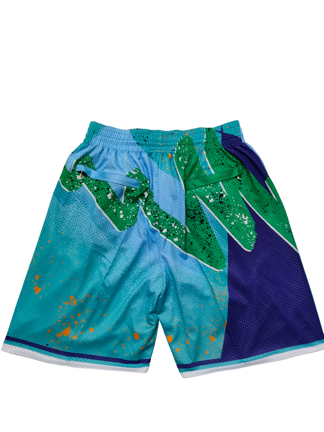 מכנסיי JUST DON תכלת ירוק שארלוט הורנטס