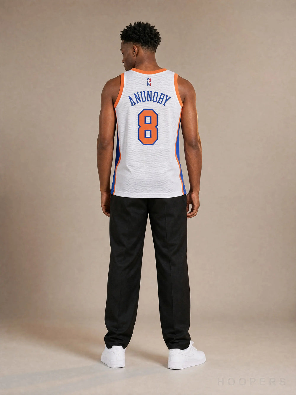 גופיית NBA אנונבי 8 ניקס City HOOPERS - מבט אחורי