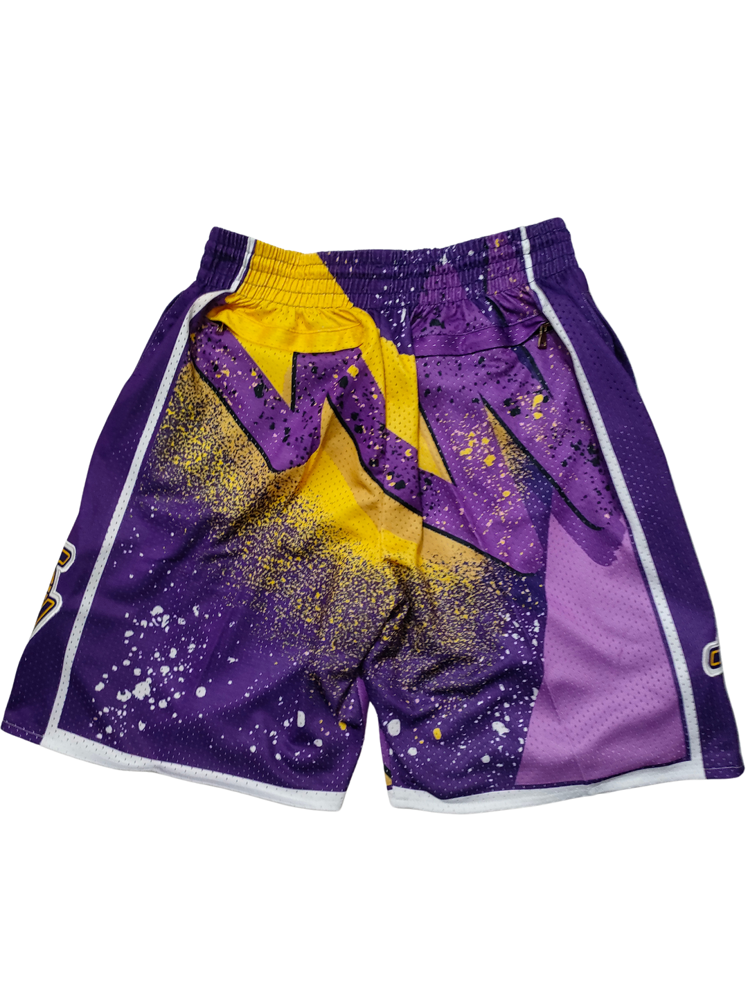 מכנסיי JUST DON סגול צהוב לוס אנג'לס לייקרס