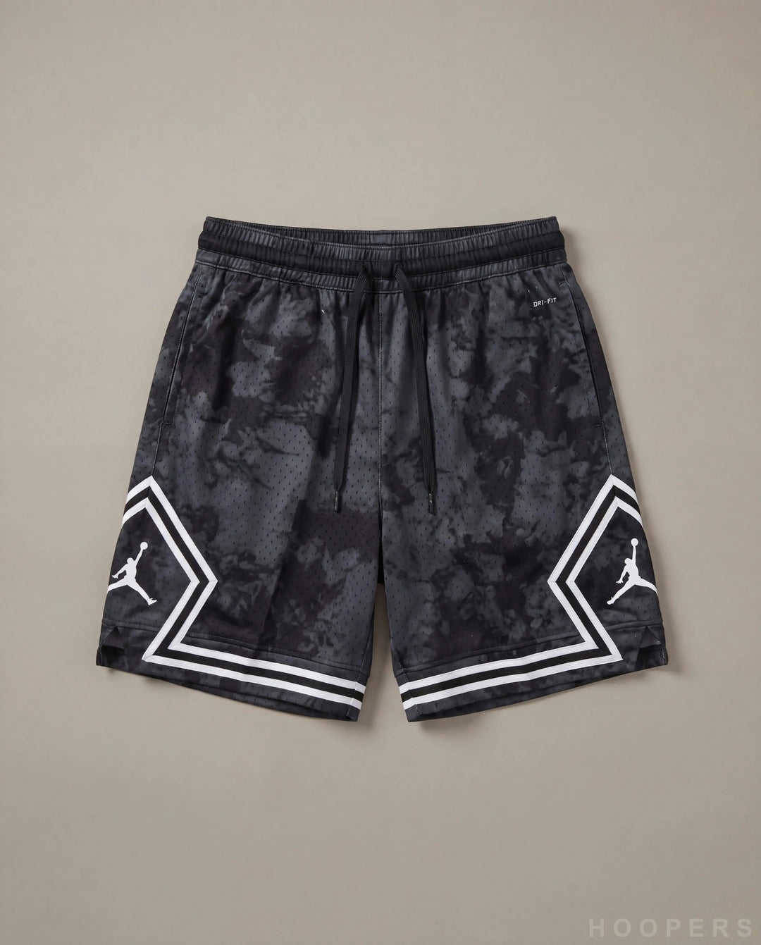 HOOPERS Jordan Shadow Smoke shorts flat lay