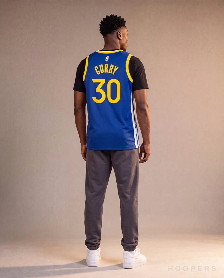 HOOPERS - מבט אחורי: גופיית CURRY 30 גולדן סטייט ווריורס כחול