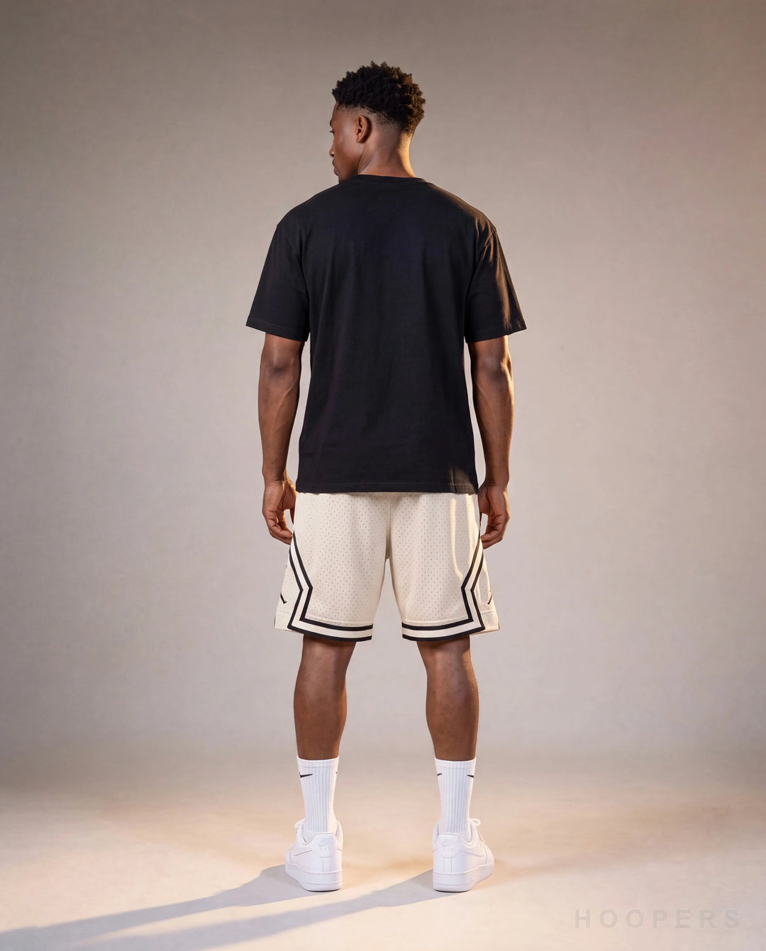 מכנסי Jordan Cream Vintage HOOPERS - מבט אחורי