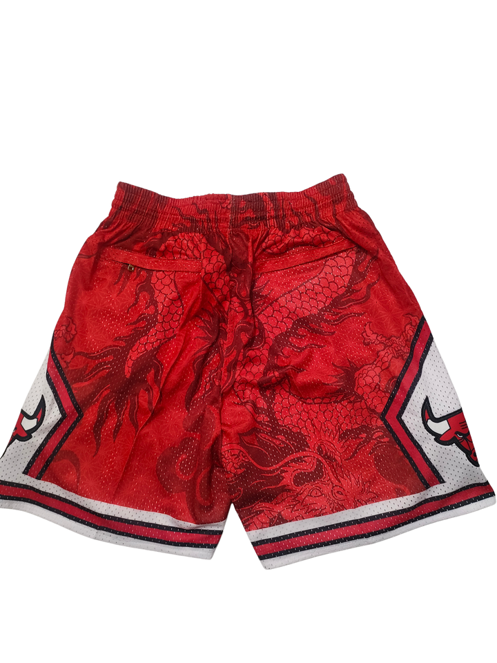 מכנסיי JUST DON אדומים שיקגו בולס