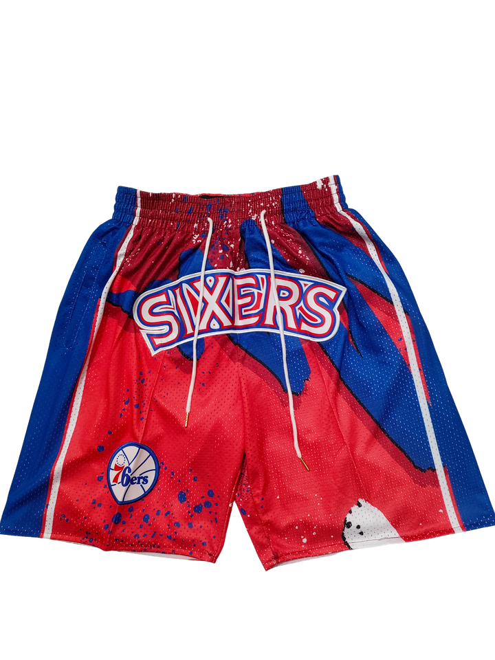 מכנסיי JUST DON אדום כחול פילדלפיה 76