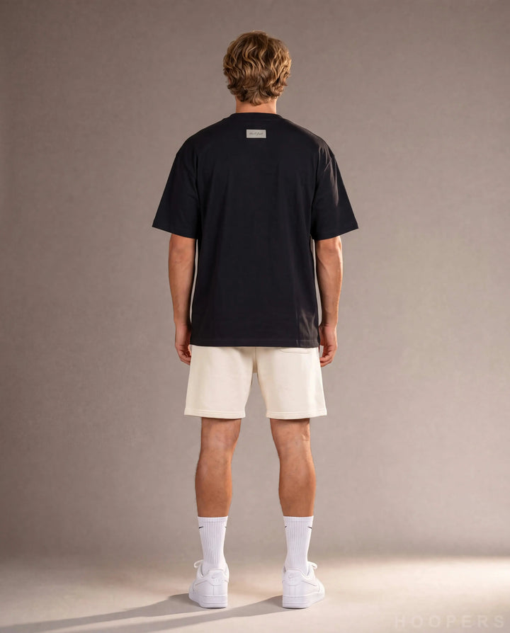HOOPERS FEAR OF GOD חולצה שחורה - גב