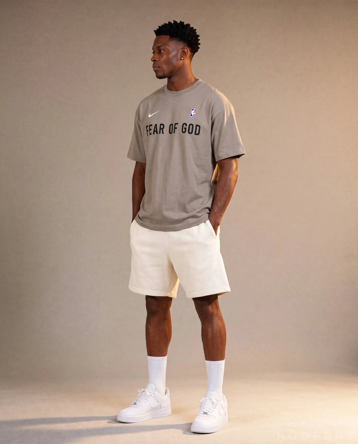 HOOPERS FEAR OF GOD חולצה חומה - ¾