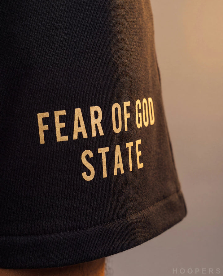 מכנסי Fear of God Shadow State מאקרו כיתוב זהב