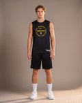 גופיית אימון גולדן סטייט ווריורס שחורה | HOOPERS