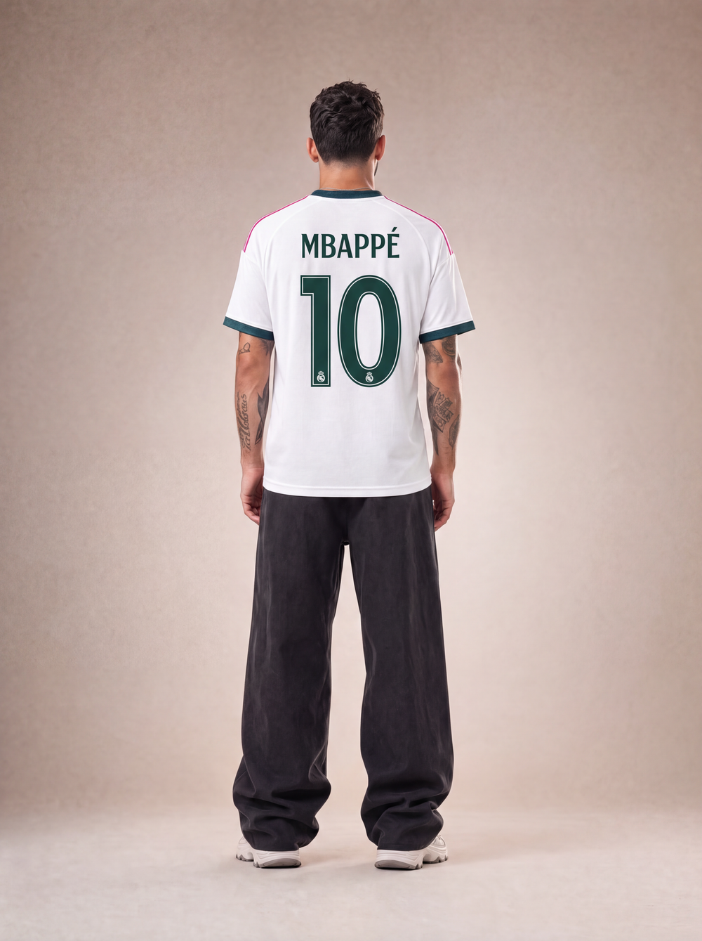גב החולצה עם הדפסת MBAPPE 10