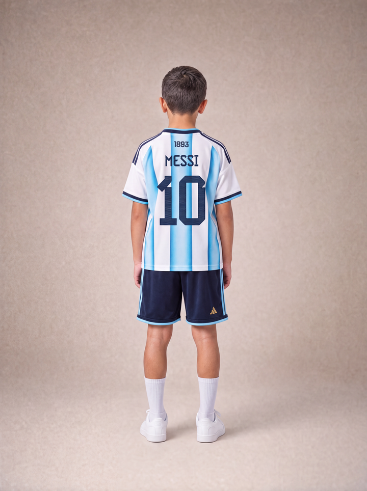 גב החליפה עם הדפסת MESSI 10
