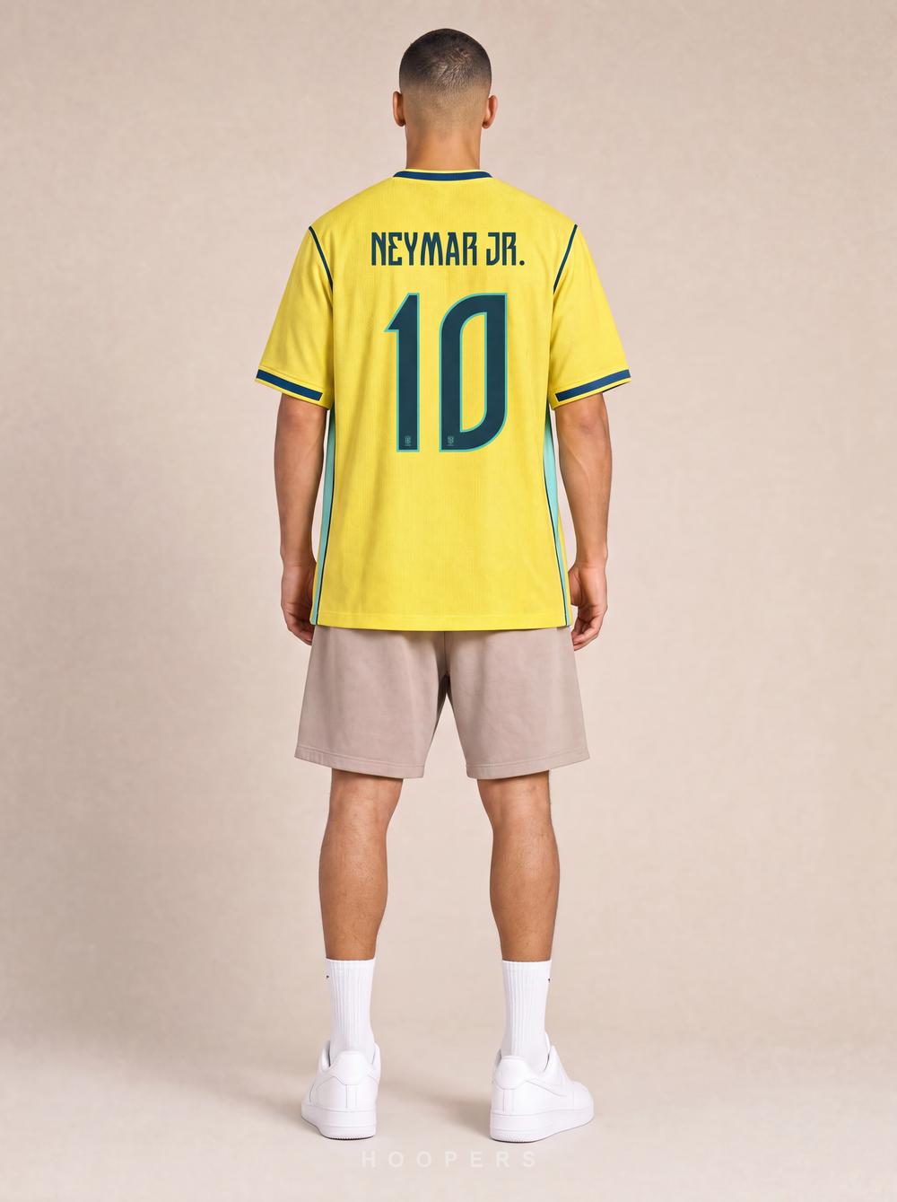 גב החולצה עם הדפסת NEYMAR JR 10