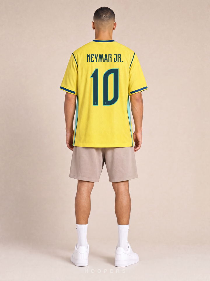 גב החולצה עם הדפסת NEYMAR JR 10