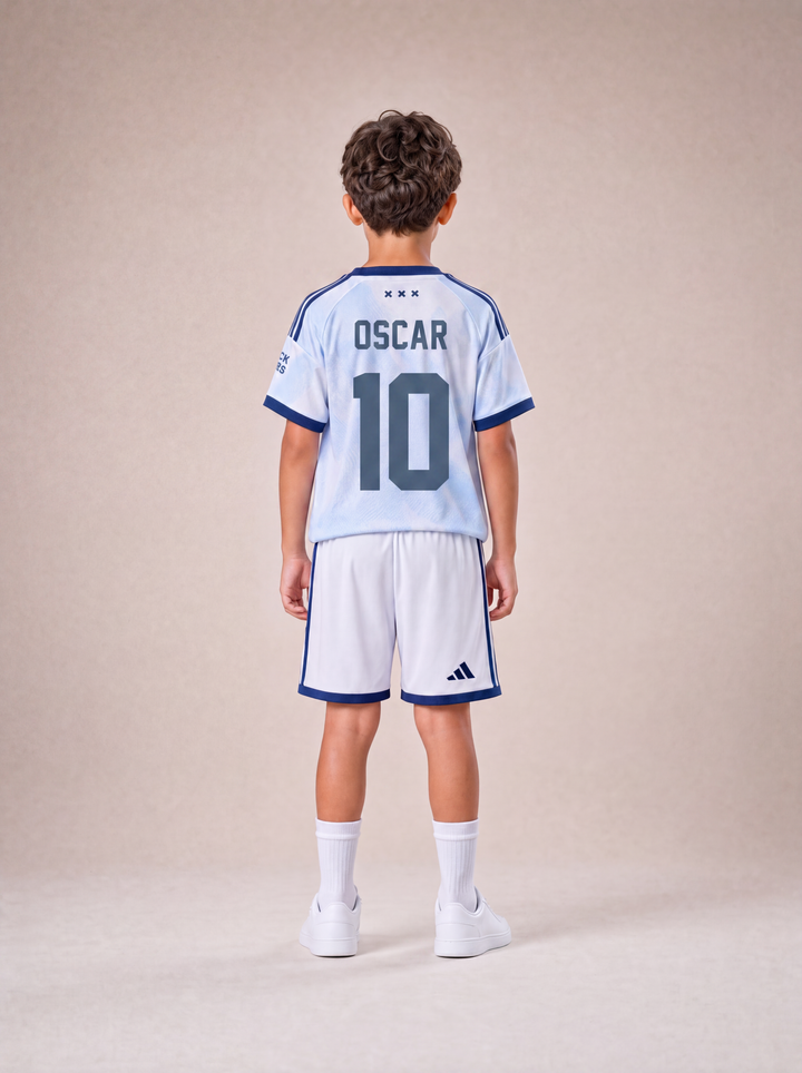 גב החליפה עם הדפסת OSCAR 10