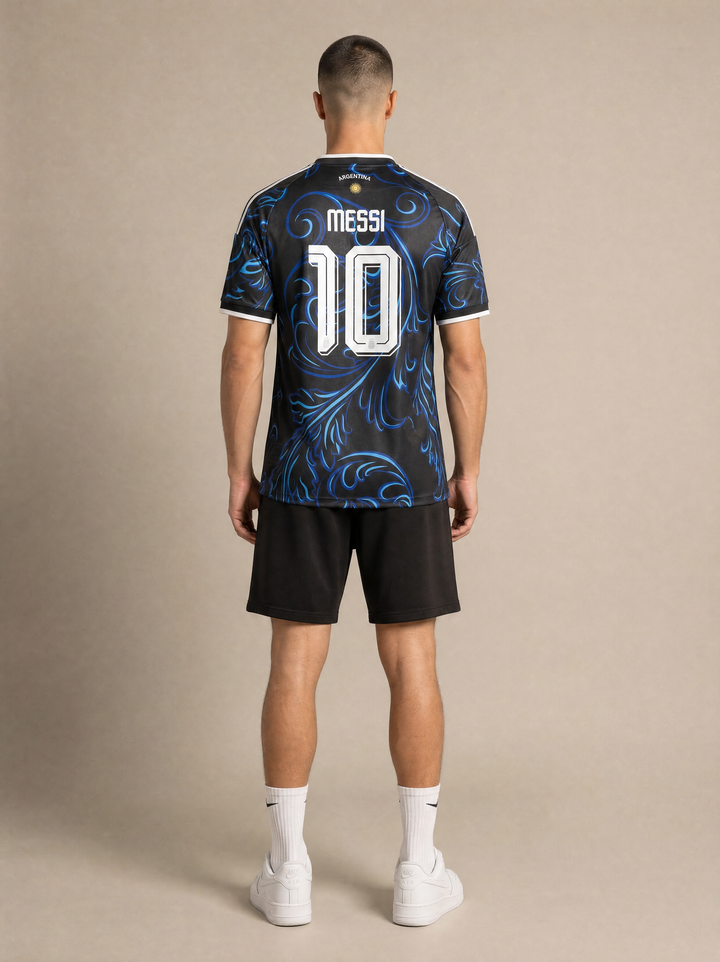 גב החולצה עם הדפסת MESSI 10