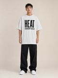 חולצה אפורה FOG X HEAT — משלוח מהיר | HOOPERS