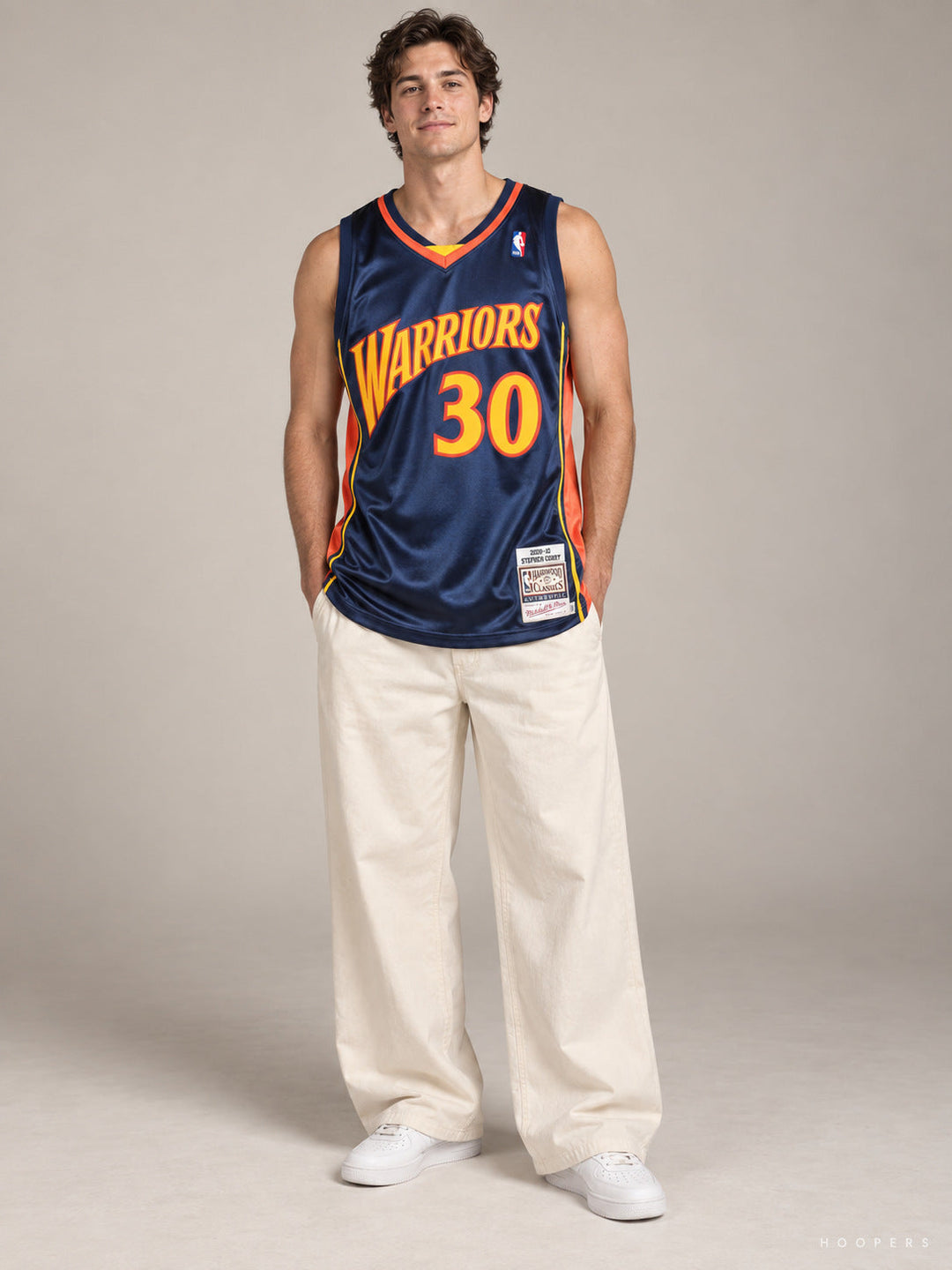גופיית NBA סטף קרי גולדן סטייט – רטרו 2009/10 — מבט קדמי