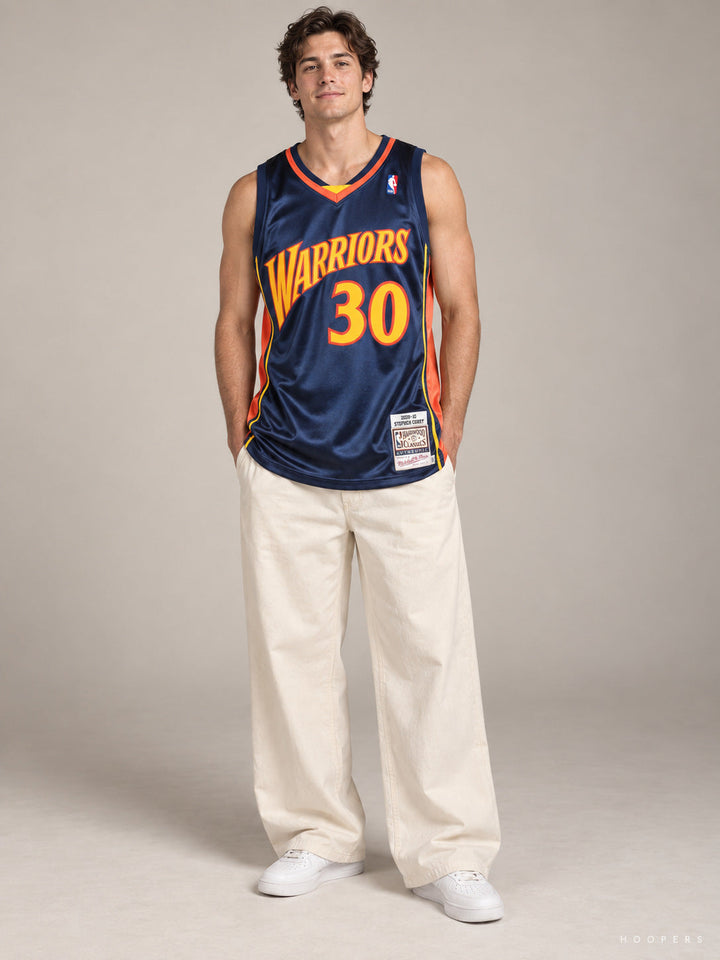 גופיית NBA סטף קרי גולדן סטייט – רטרו 2009/10 — מבט קדמי