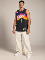 גופיית NBA דווין בוקר פיניקס סאנס – Black City Edition 2025/26