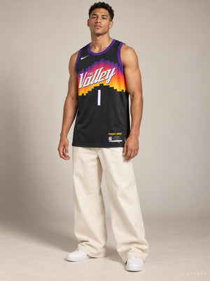 גופיית NBA דווין בוקר פיניקס סאנס – Black City Edition 2025/26