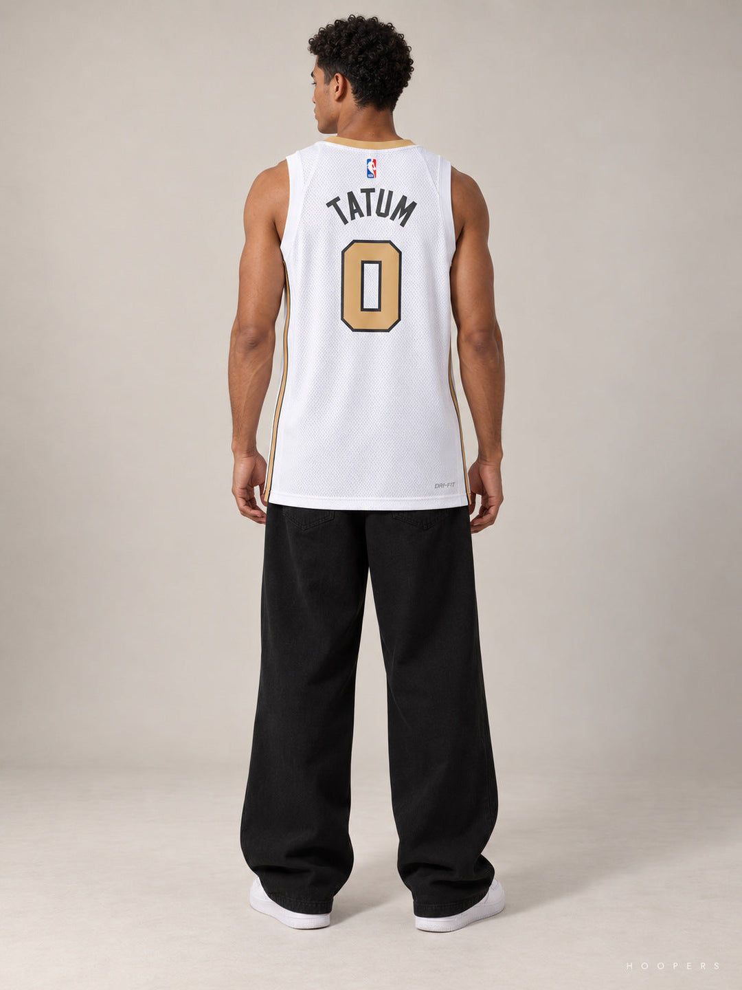 גופיית NBA ג'ייסון טייטום בוסטון סלטיקס – White City Edition 2025/26 — מבט אחורי